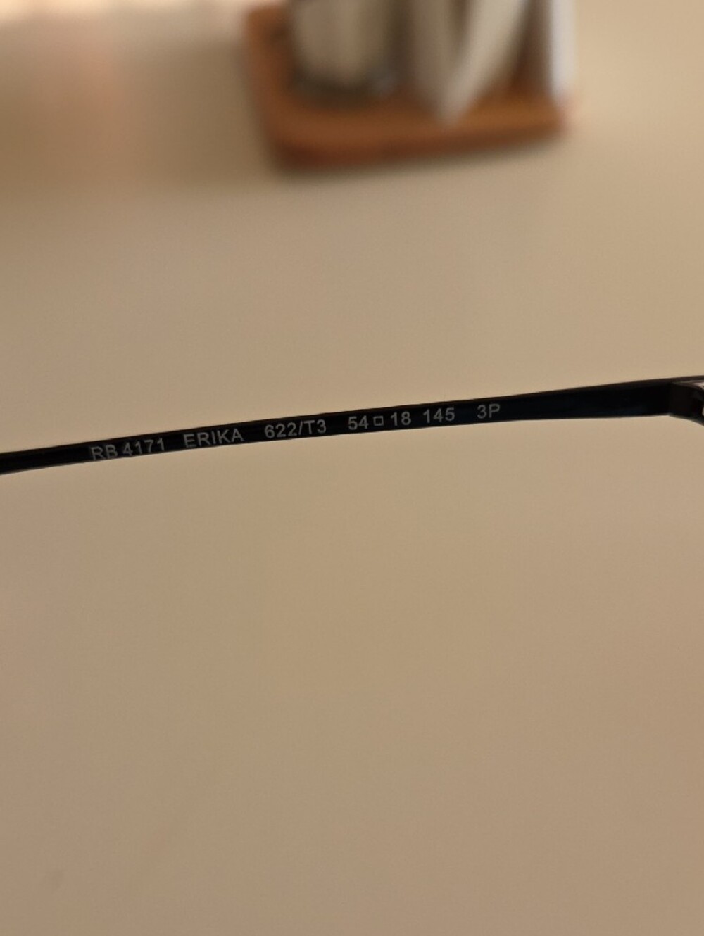 Authentic Ray-Ban Erika RB4171 622/T3 Polarized Sunglasses w/Case - Picture 4 of 7